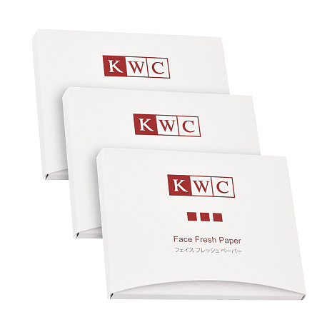 KWC Матирующие салфетки для лица, 3 упаковки